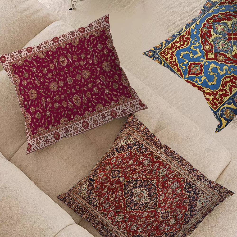 Recliner Sofa Cover - غطاء وسادة فارسية عتيقة لغرفة النوم