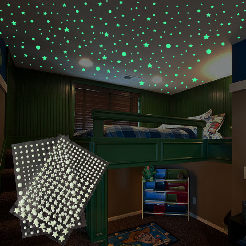 Home Cinema Room - 202 قطعة/المجموعة 3D فقاعة نجوم النقاط
