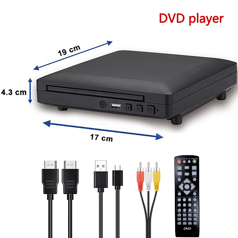 Home Cinema Dvd - مشغل أقراص DVD صغير بدقة 1080P