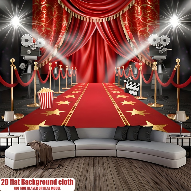 سجادة حائط بتصميم حفلة عرض أفل - مراجعة Home Cinema Events وسعره