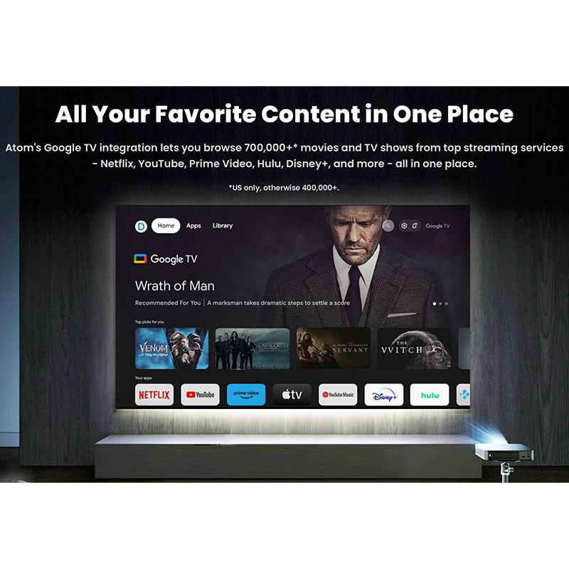 جهاز عرض ليزر اتوم من دانغبي ، - مراجعة Xiaomi Home Cinema وسعره