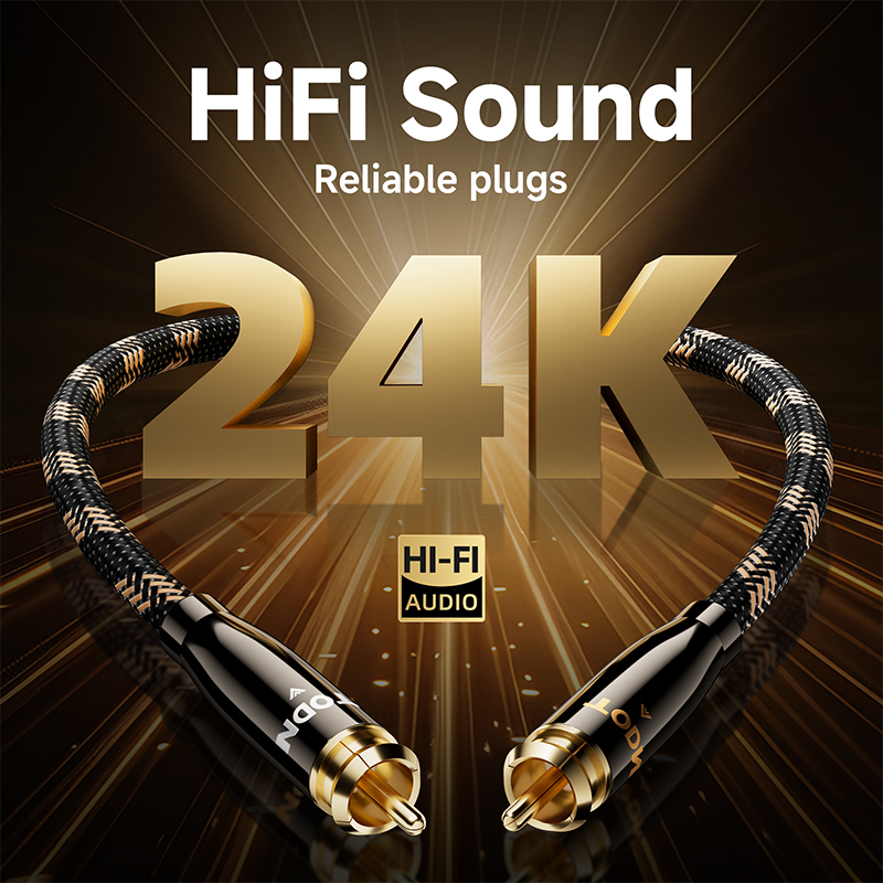 TODN كابل RCA HiFi ستيريو 3.5  - مراجعة Home Cinema Sound System وسعره