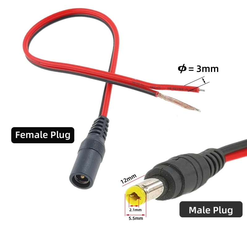 18 AWG 10 قطعة 5.5x2.1 ملليمتر - مراجعة Ambient Light Strip Tv وسعره