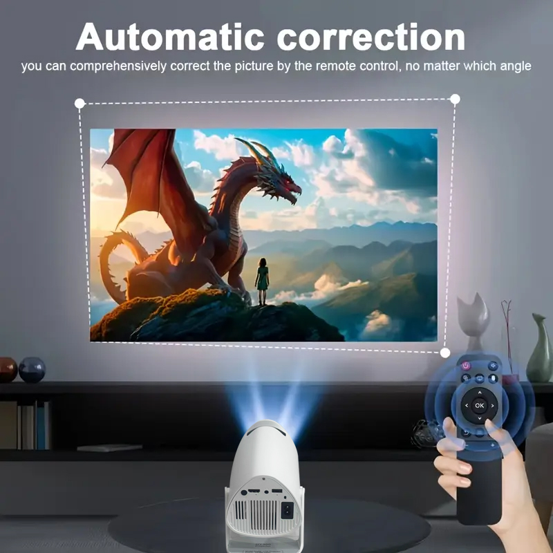 جهاز عرض ذكي محمول بدقة 720P أ - مراجعة Home Cinema Events وسعره