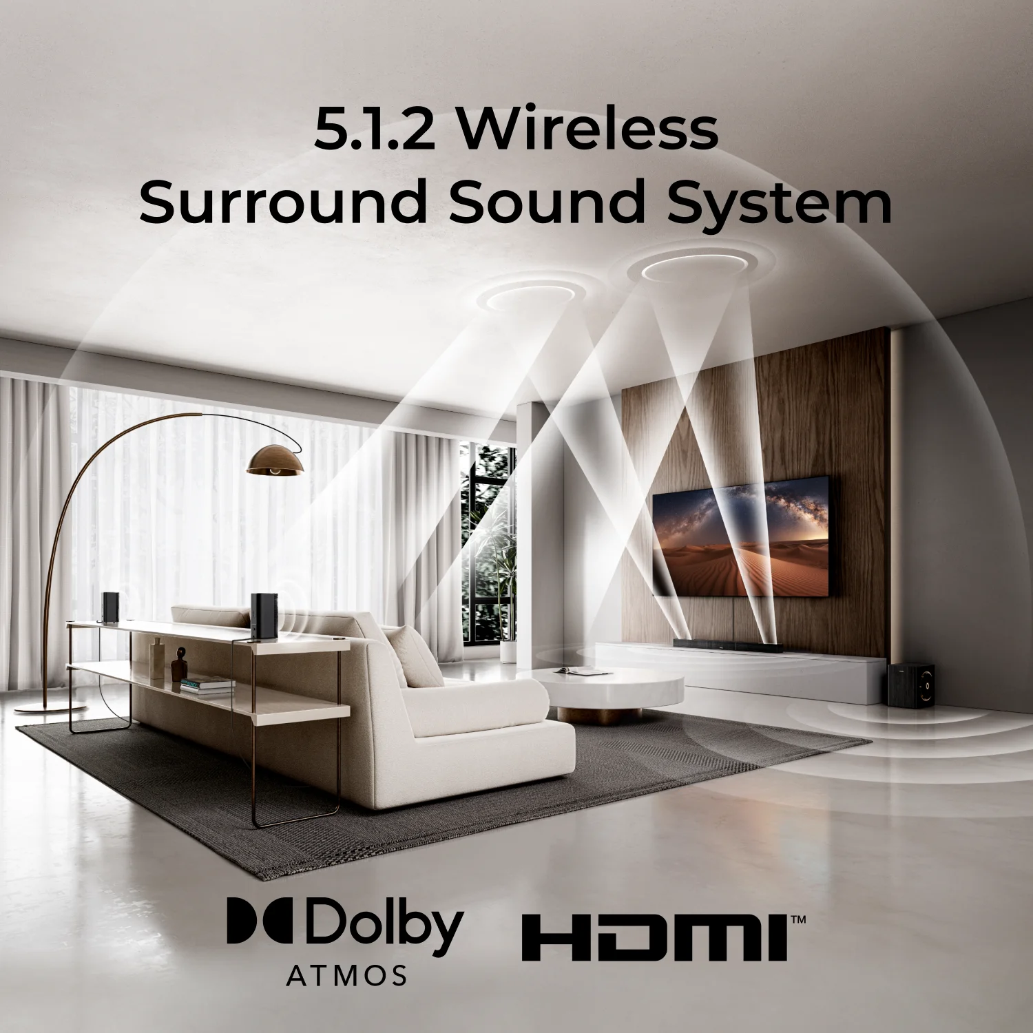 X40 5.1.2ch نظام الصوت المحيطي - مراجعة Home Cinema Sound System وسعره
