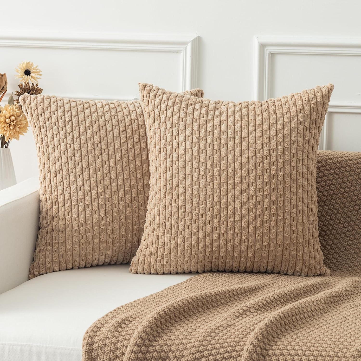 40/45/55x55 سنتيمتر غطاء الوسا - مراجعة Recliner Sofa Cover وسعره