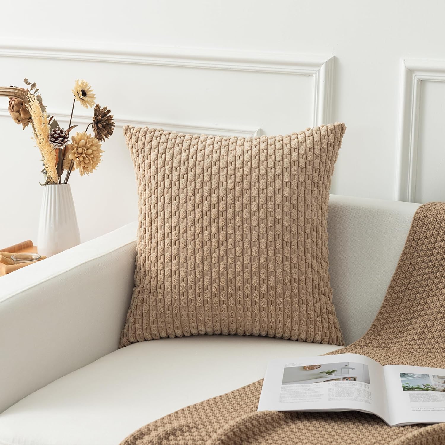 40/45/55x55 سنتيمتر غطاء الوسا - مراجعة Recliner Sofa Cover وسعره