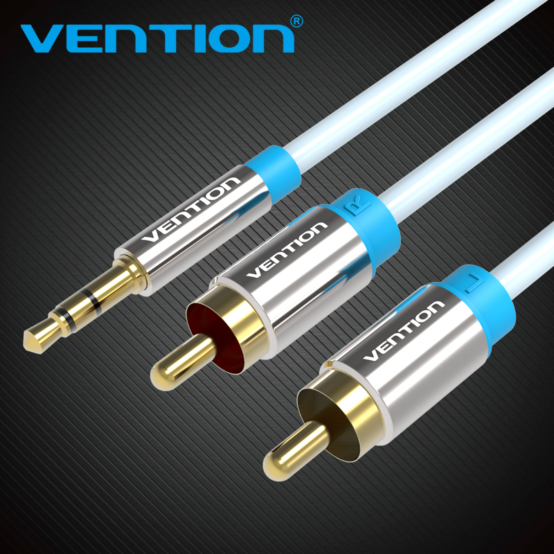 Vention كابل RCA 3.5 إلى 2rca  - مراجعة Home Cinema Dvd وسعره