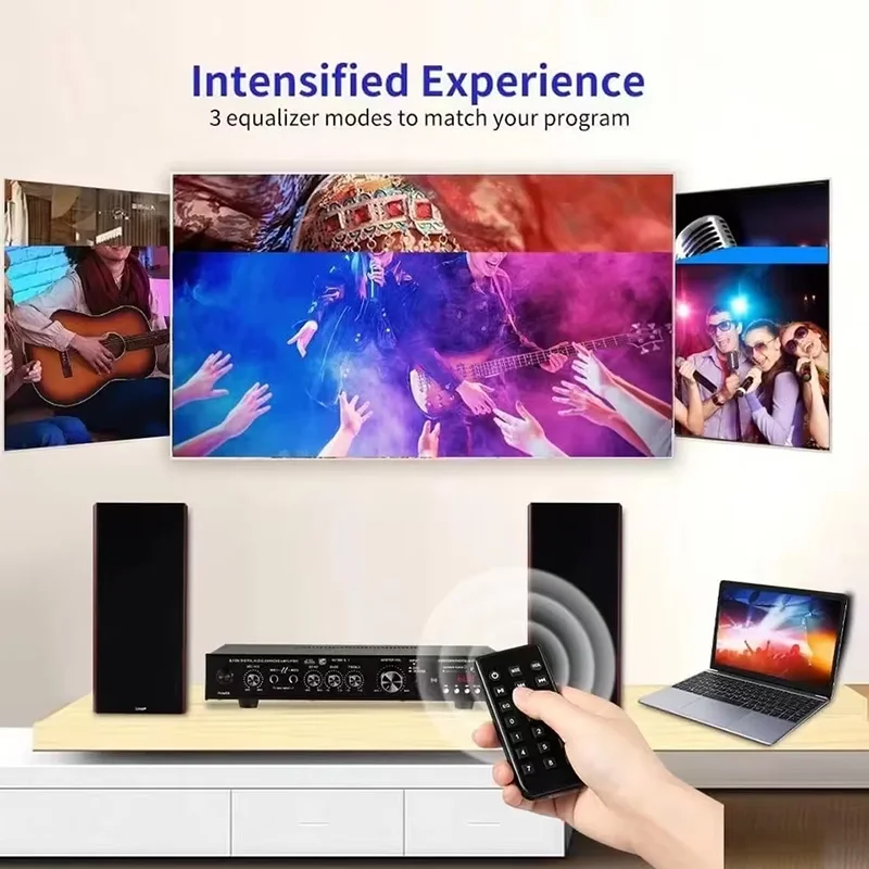 AV-369BT بلوتوث 5.1 مكبر صوت A - مراجعة Home Cinema Sound System وسعره