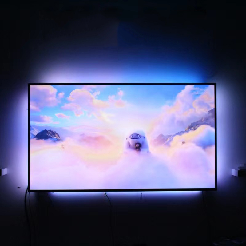 طقم إضاءة ذكي RGBIC للتلفزيون  - مراجعة Ambient Light Strip Tv وسعره